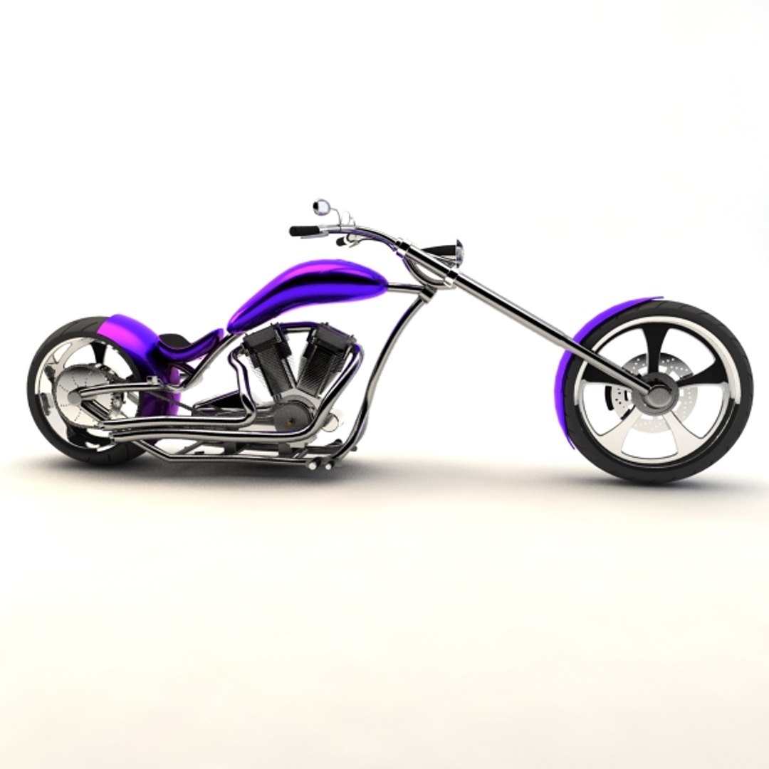 3d Model American Chopper