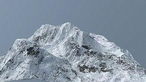 Mountain under the Snow