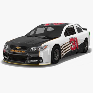 3D model richard childress racing nascar