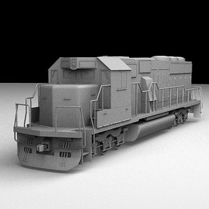 maya railroad rail engine
