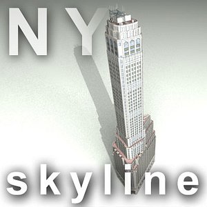 3dsmax 20 exchange place building
