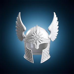 Valkyrie Crown Helm 3D Print Model 3D model