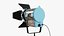 Spotlight with low-poly
