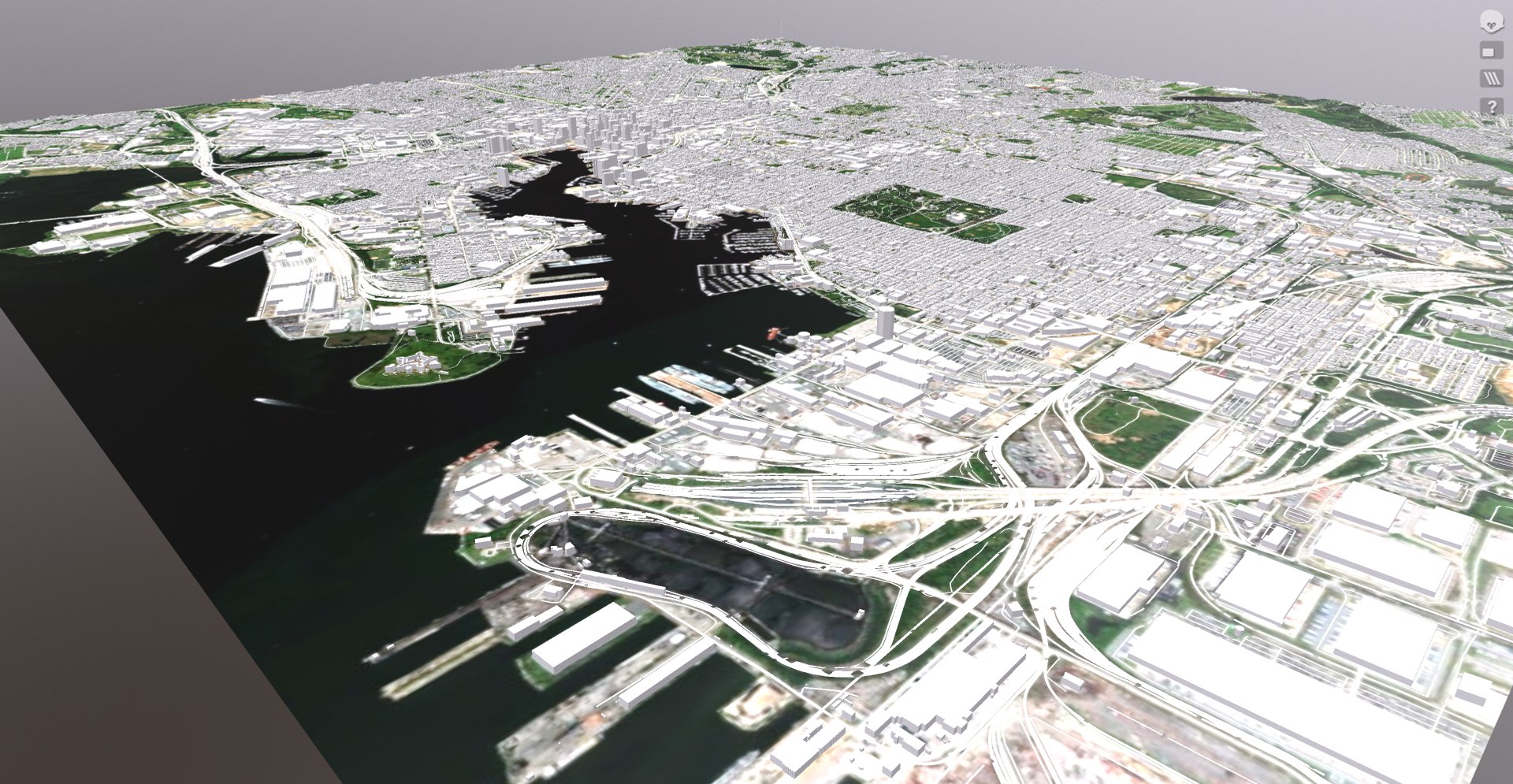 Cityscape Baltimore Maryland USA 3D model - TurboSquid 1790323