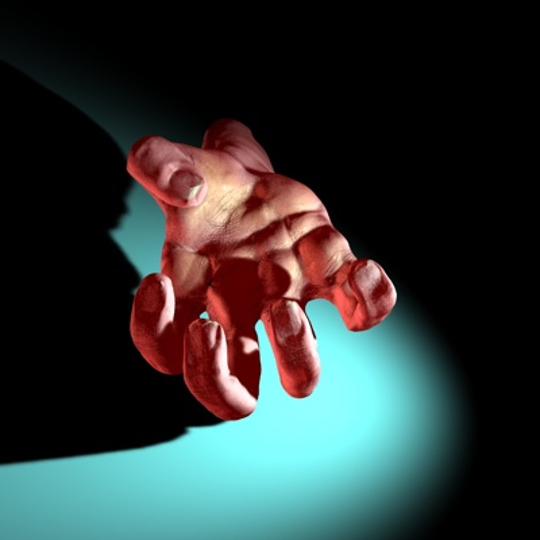 3d Hand Rigged Animation