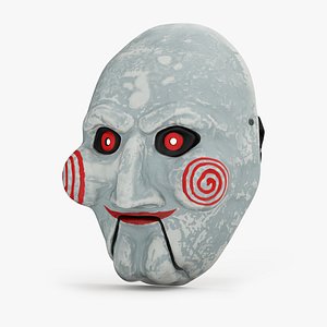 Idle Billy Puppet Vacuform Mask
