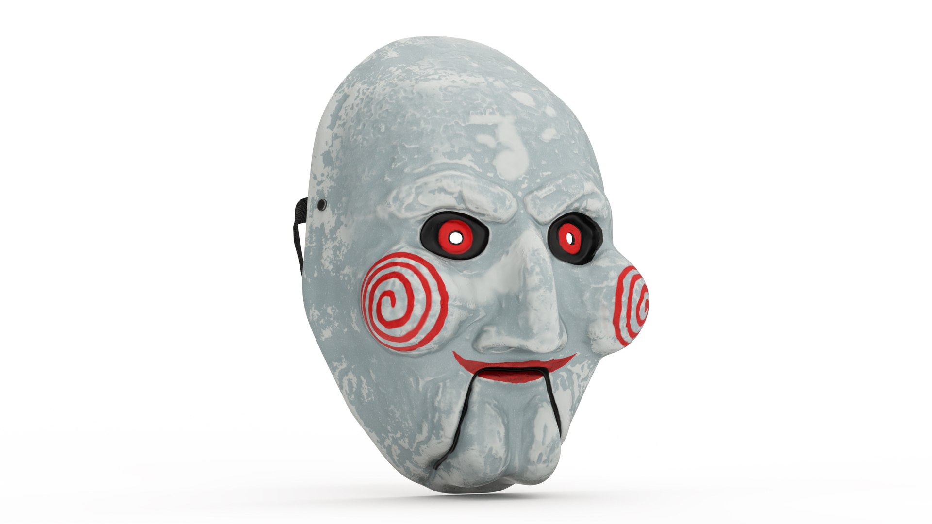 3D Idle Billy Puppet Vacuform Mask - TurboSquid 2005925