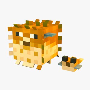 Minecraft Puff Fish