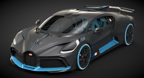 Bugatti divo model - TurboSquid 1347341