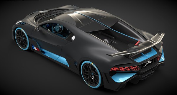 Bugatti divo model - TurboSquid 1347341