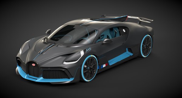 Bugatti divo model - TurboSquid 1347341