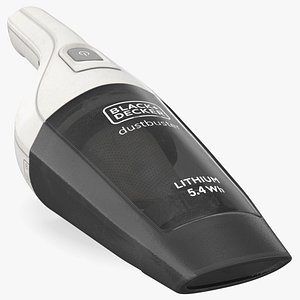 Used Handheld Vacuum Black and Decker Dustbuster NVB115JL 3D model