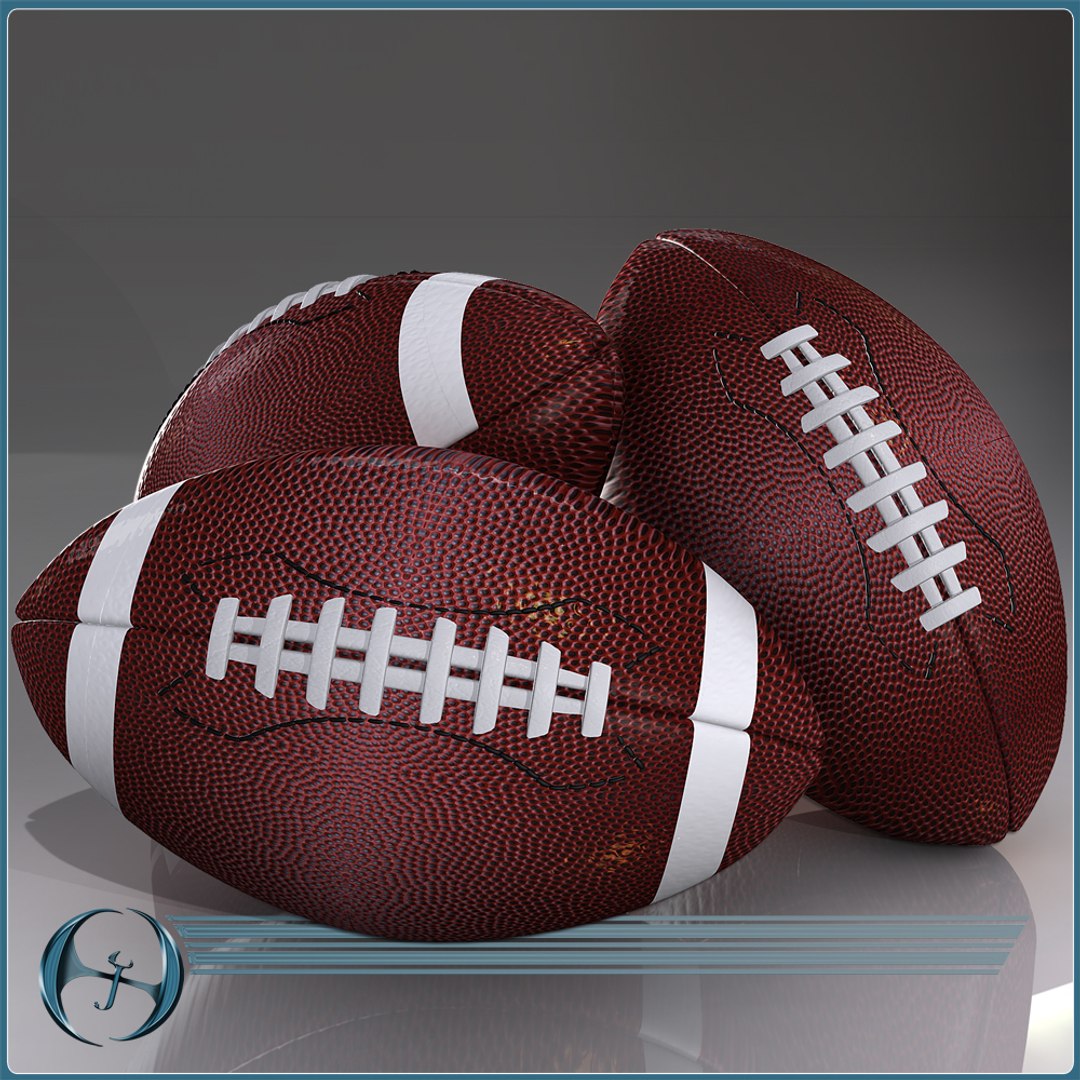 Football Pigskin 3d Model