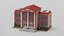 Kolekcja budynków Low Poly 9