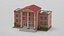 Kolekcja budynków Low Poly 9