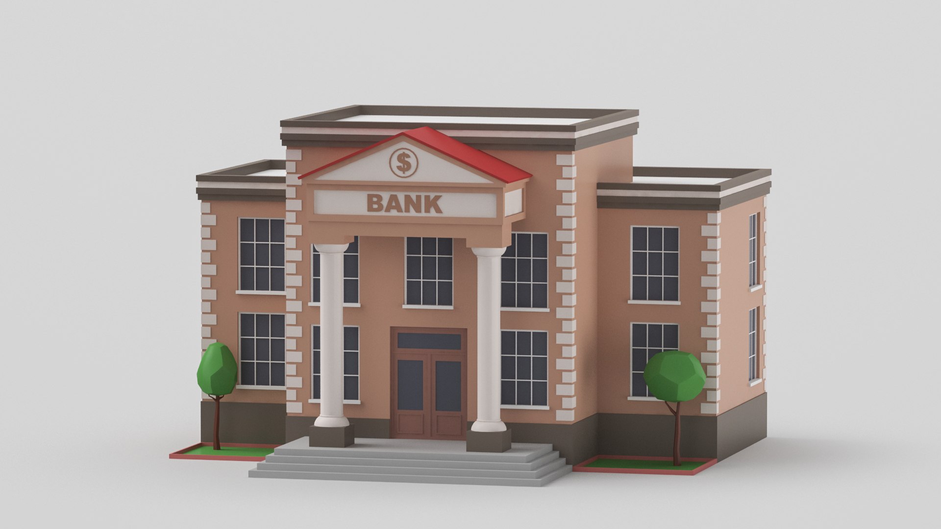 3D model Low Poly Buildings Collection 9 https://p.turbosquid.com/ts-thumb/k4/XG3hgb/nZ/cartoonbank2/jpg/1636632729/1920x1080/fit_q87/e50e5db58b2335ad8273b4ee6d25e1510b545c60/cartoonbank2.jpg