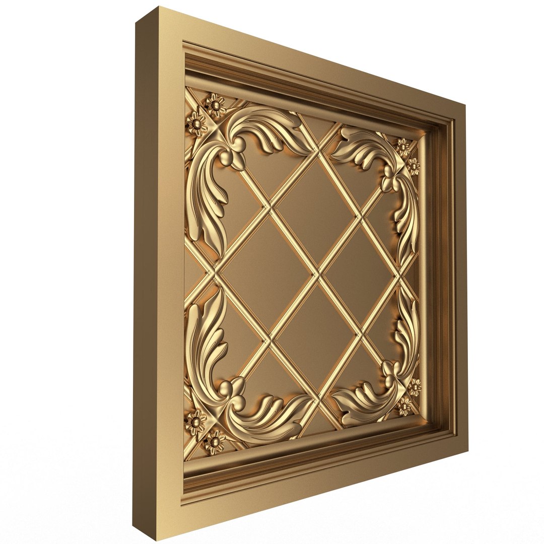 Carved Ceiling Tile 09 3D https://p.turbosquid.com/ts-thumb/k4/aYnGx6/R2/carvedceilingtile094/jpg/1704659398/1920x1080/fit_q87/62e1ae8fcc500b48a8368efc372c4a24f9254330/carvedceilingtile094.jpg