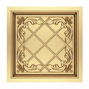 Carved Ceiling Tile 09