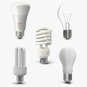 light bulbs 4 3D model