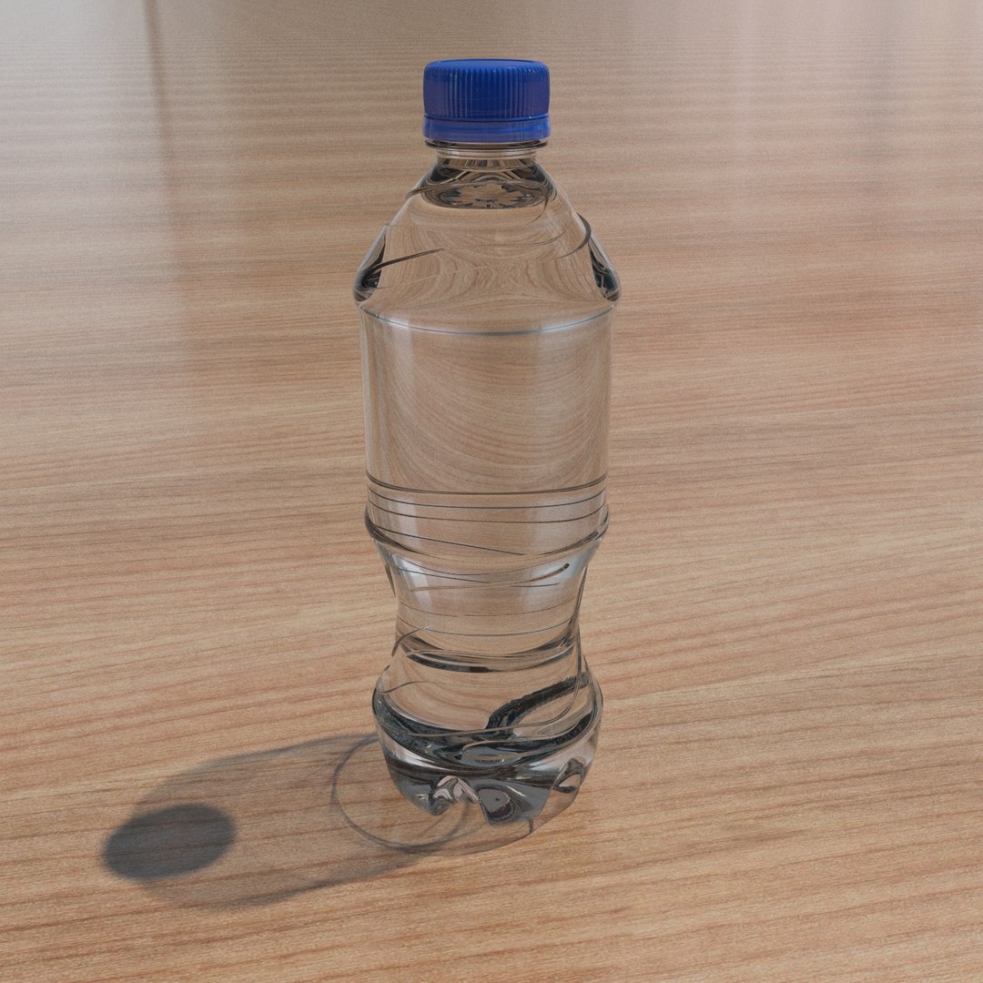 3D Model Plastic Water Bottle - TurboSquid 1154141