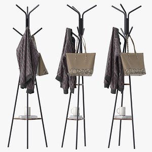 coat rack 3D