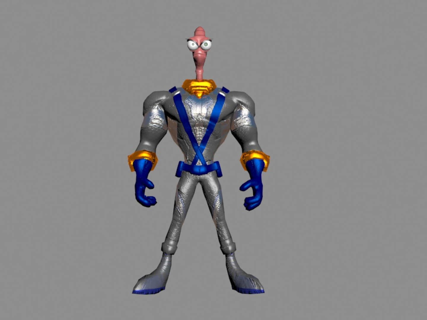 Earthworm Jim Custom Made Figure -  Portugal