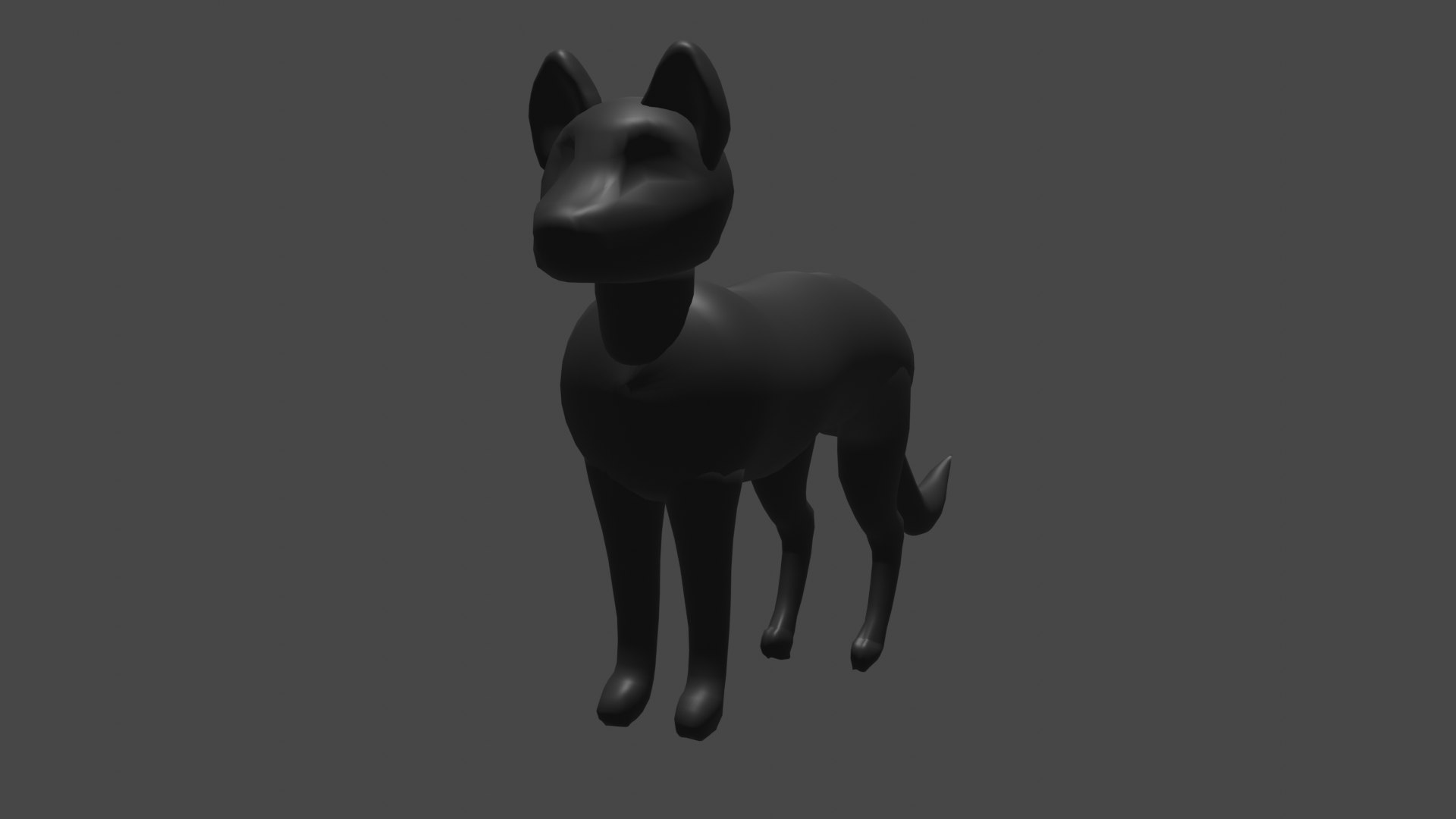 3D Model Wolf Base Mesh - TurboSquid 1811591