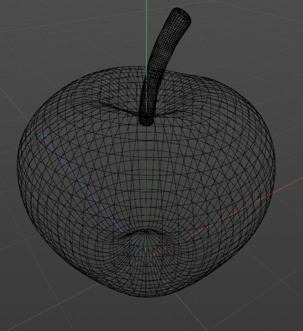 Apple Model - TurboSquid 1503007