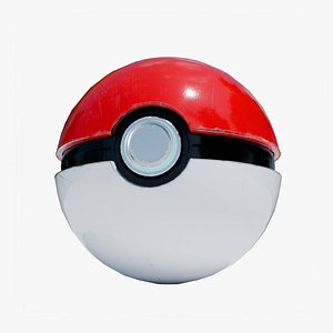 3D Pokeball - Pokemon