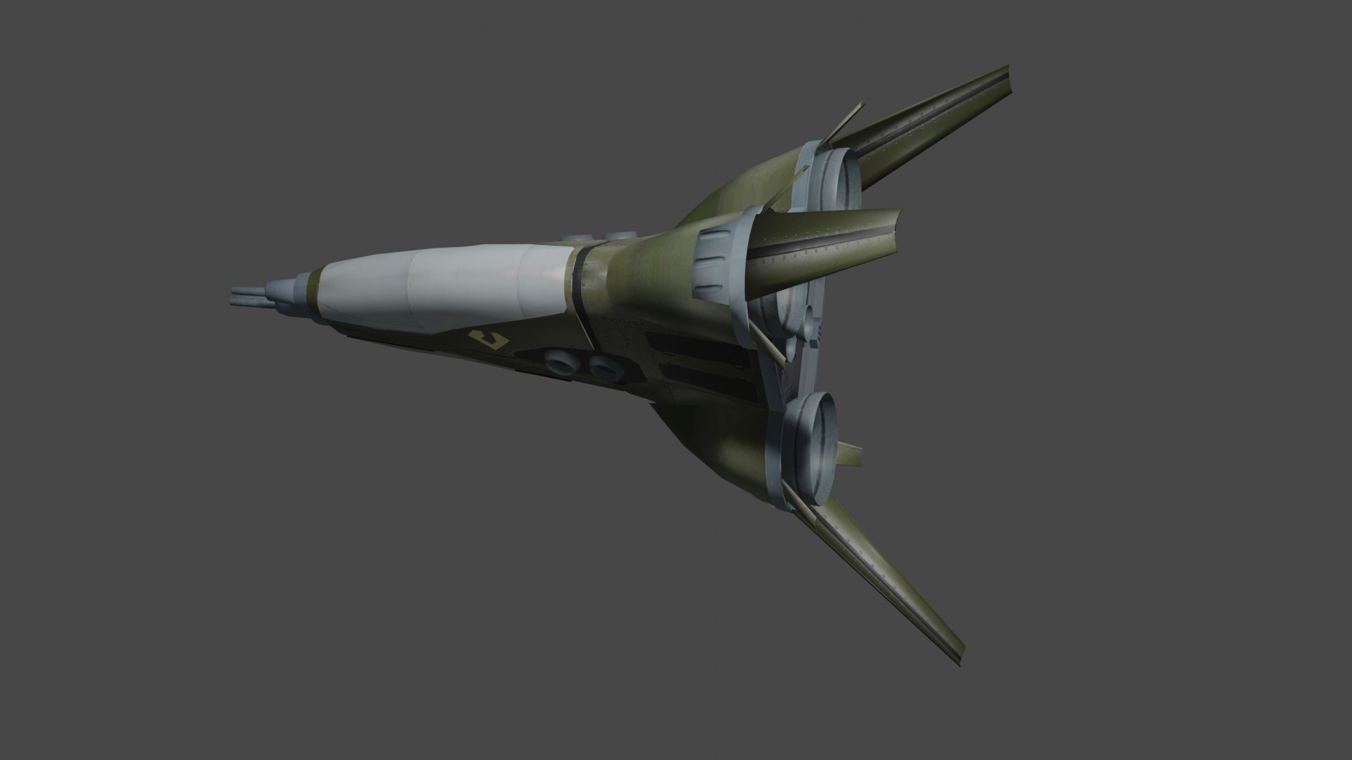 Gnerl Fighter Pod 3D Model - TurboSquid 1786631