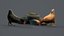 Huhn PBR Low-Poly-3D-Modell