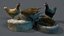 Huhn PBR Low-Poly-3D-Modell