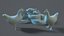 Huhn PBR Low-Poly-3D-Modell
