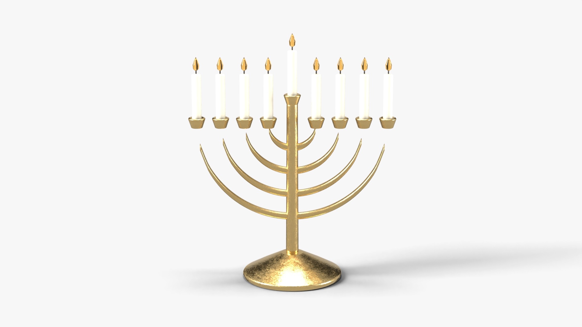Brass Hanukkah Menorah with 9 Lit Candles - Holiday Prop 3D model https://p.turbosquid.com/ts-thumb/k4/w3JCuR/1t/tt/jpg/1792623438/1920x1080/turn_fit_q99/af5243d8369accdb2b9c9d7e8c0026ef7a7be46a/tt-1.jpg