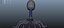 3D bacteriophage model