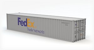 fedex shipping container model