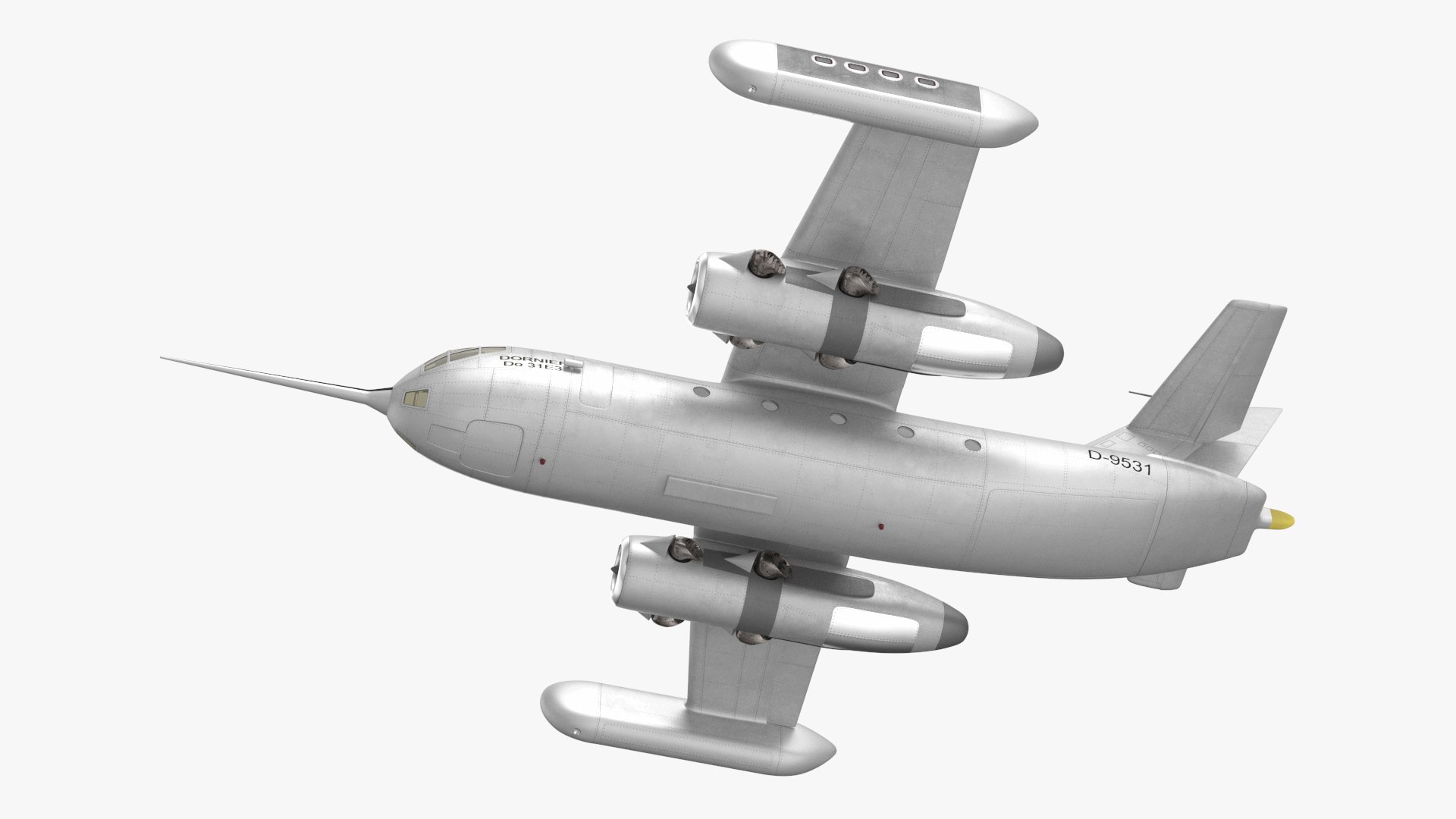 3D Hover Jet Dornier Do 31 Fly model https://p.turbosquid.com/ts-thumb/k4/zYAhHy/18/hoverjetdornierdo31flymb3dmodel023/jpg/1706301609/1920x1080/fit_q87/97501d98b91273f1b2f3e1186c3f3a32e4618691/hoverjetdornierdo31flymb3dmodel023.jpg