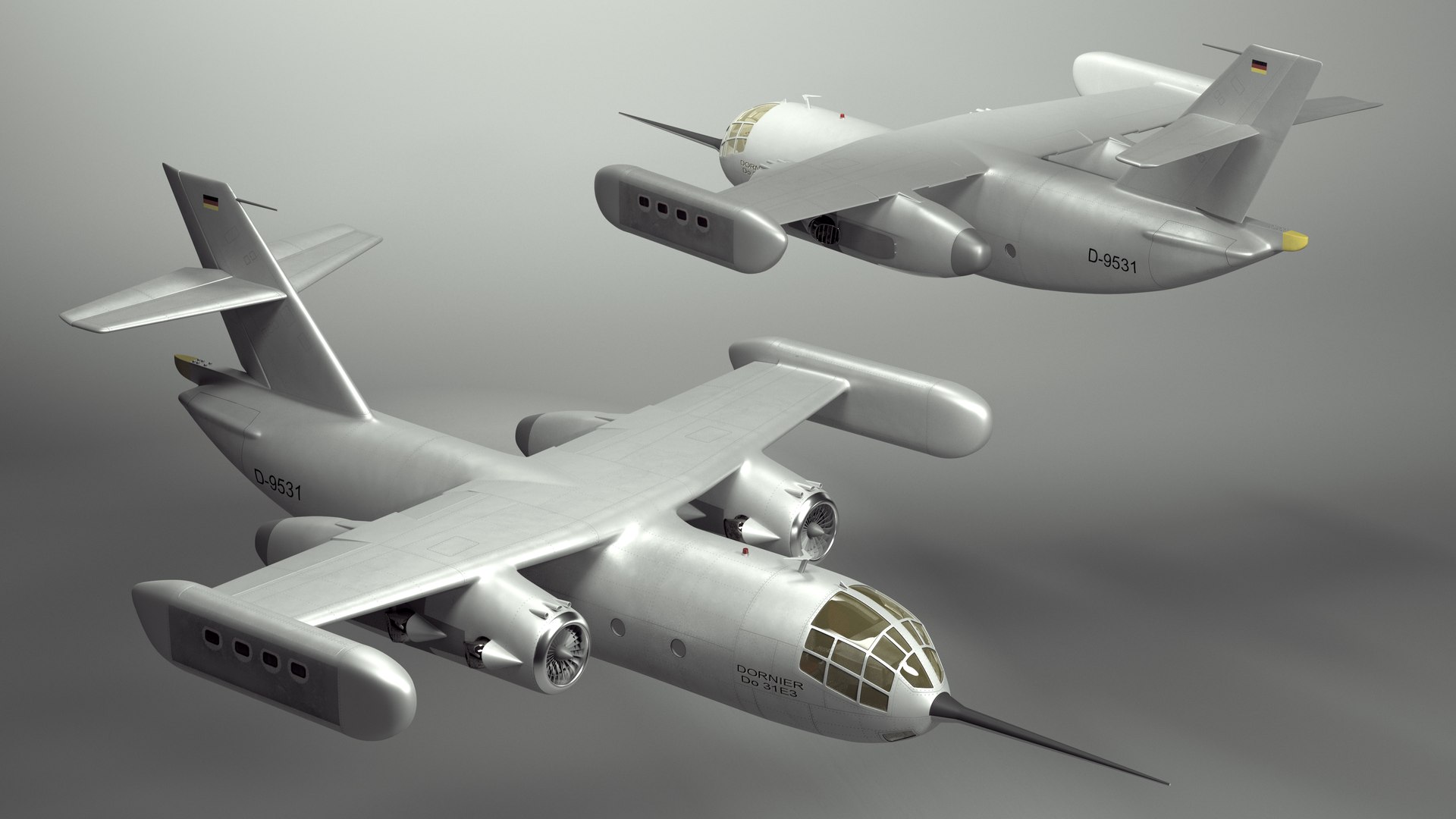 3D Hover Jet Dornier Do 31 Fly model https://p.turbosquid.com/ts-thumb/k4/zYAhHy/j5/hoverjetdornierdo31flymb3dmodel019/jpg/1706301585/1920x1080/fit_q87/1ae794a0451e37b0fe777eb2a710279e24beed3c/hoverjetdornierdo31flymb3dmodel019.jpg