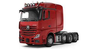 3D model Mercedes-Benz Actros 4163 8x4 2020