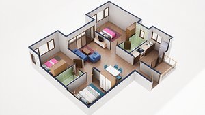 3D Floor Plan 51