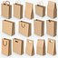 14 Paper Bags Collection 3D