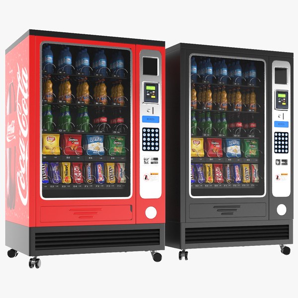 Two Detailed Vending Machines 3D model
