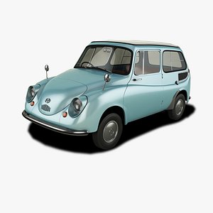 3D Subaru 360 Custom
