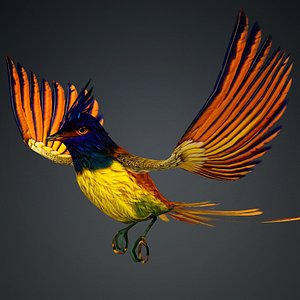 3D model Pheasant Bird-A1