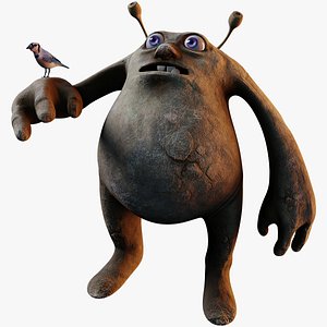 Rodolfo Creature Rigged PBR Low-poly