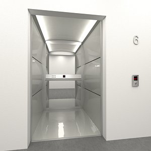 3d model elevator otis
