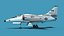 3D Douglas A-4M Skyhawk V05 USMC model