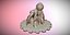 3D Printable Nude Female Body Pose 09