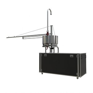 3D Refueling Pit Trolley Standart model