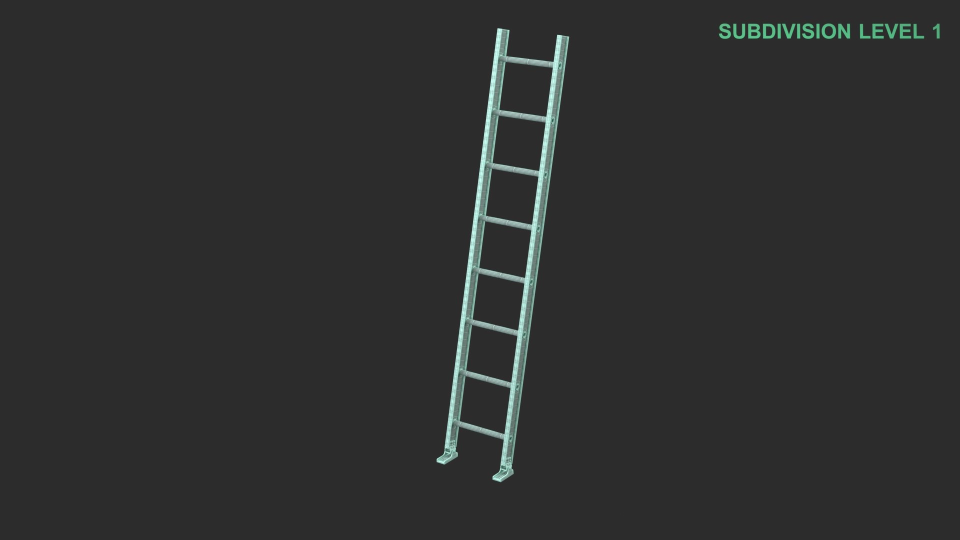 Ladder Model - TurboSquid 2337183